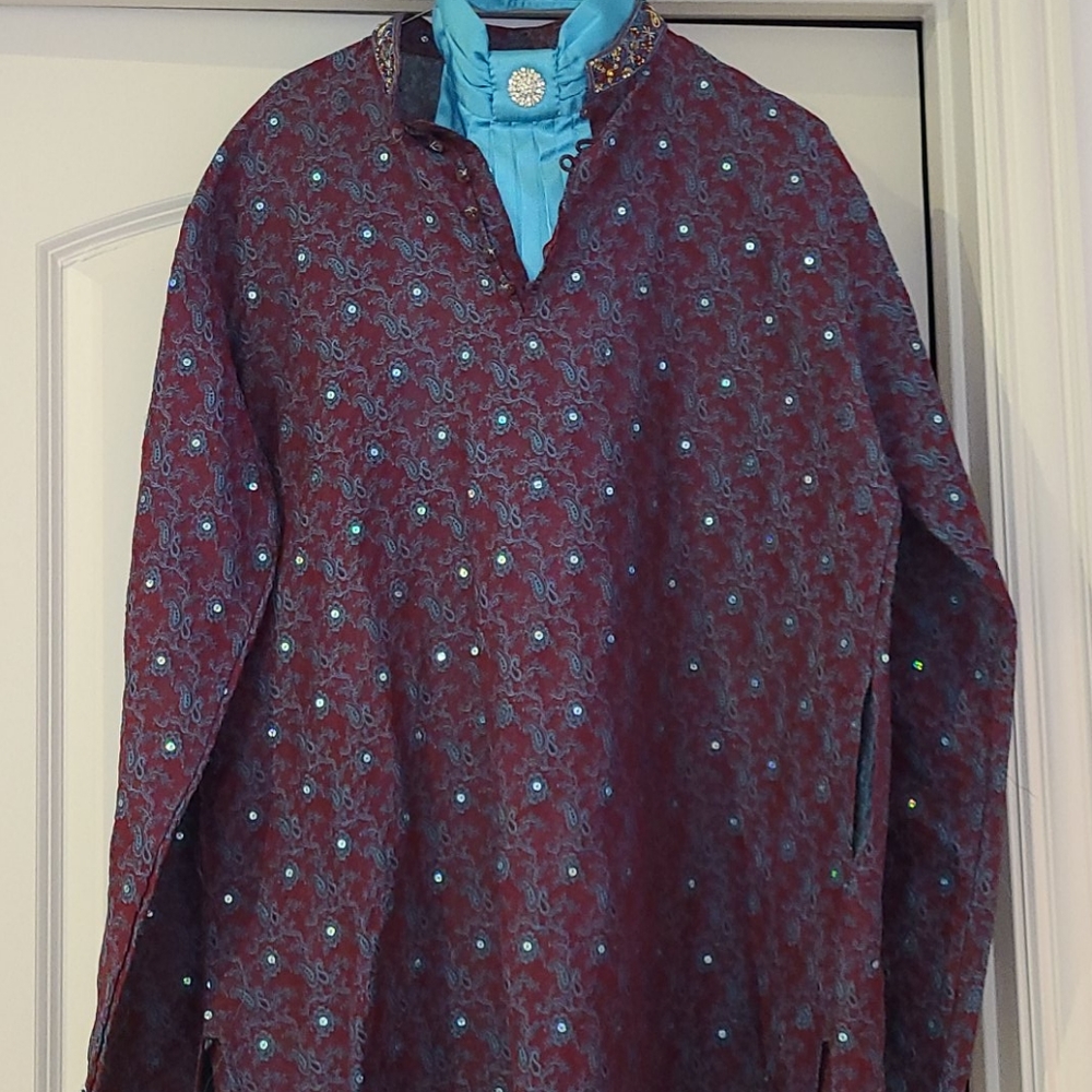 Mens L Pakistan Indian kurta